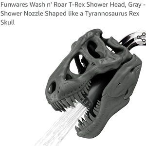 Buy 1 get 2  free!-  Dinosaur Showerhead -OVERSTOCK SALE!!!